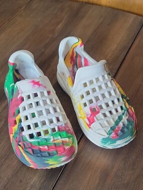 Lusso Cloud Kids Multicolor Slip-On Tie Dye Shoe Sz C12